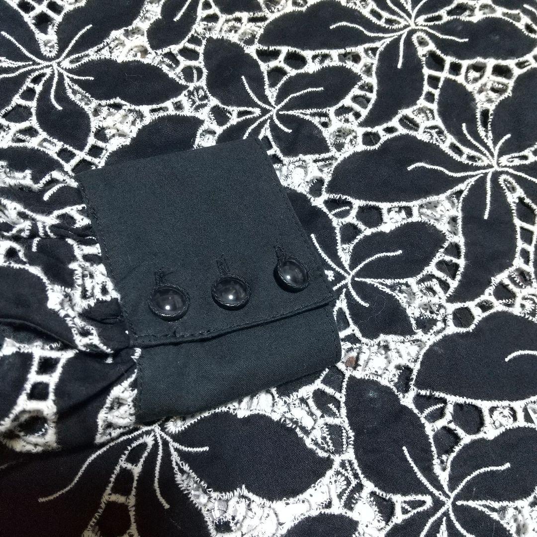 【専用】ブラウス FUMIE TANAKAフミエタナカ 日本製 黒 綿100%