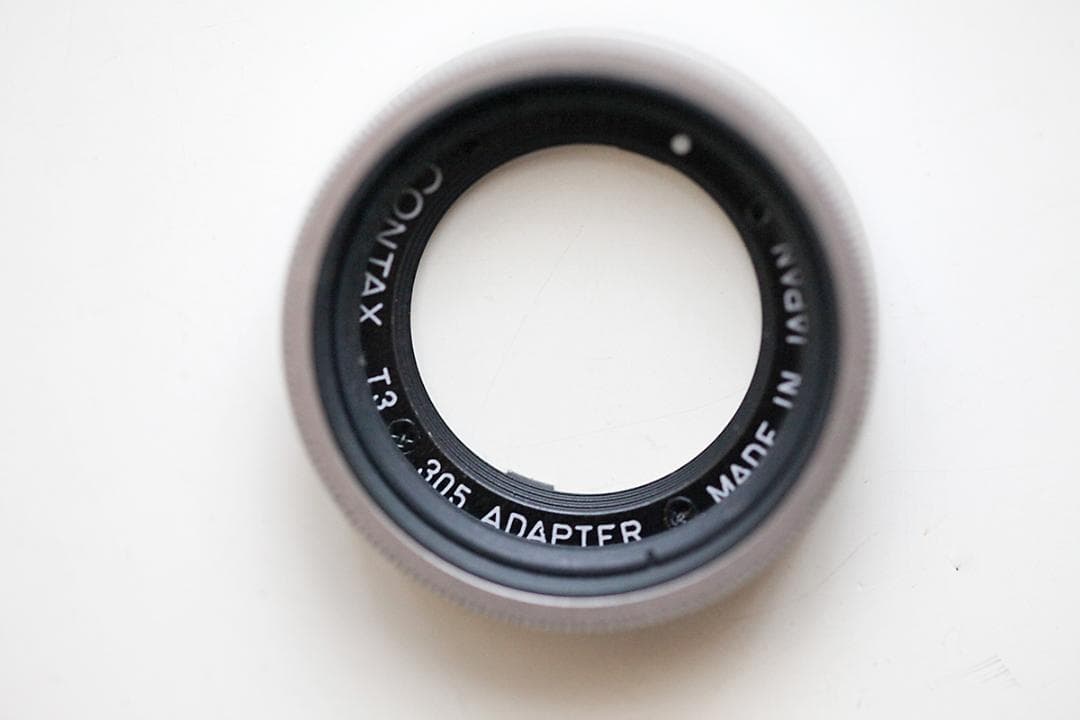 CONTAX T3 30.5 アダプター、Filter Q633