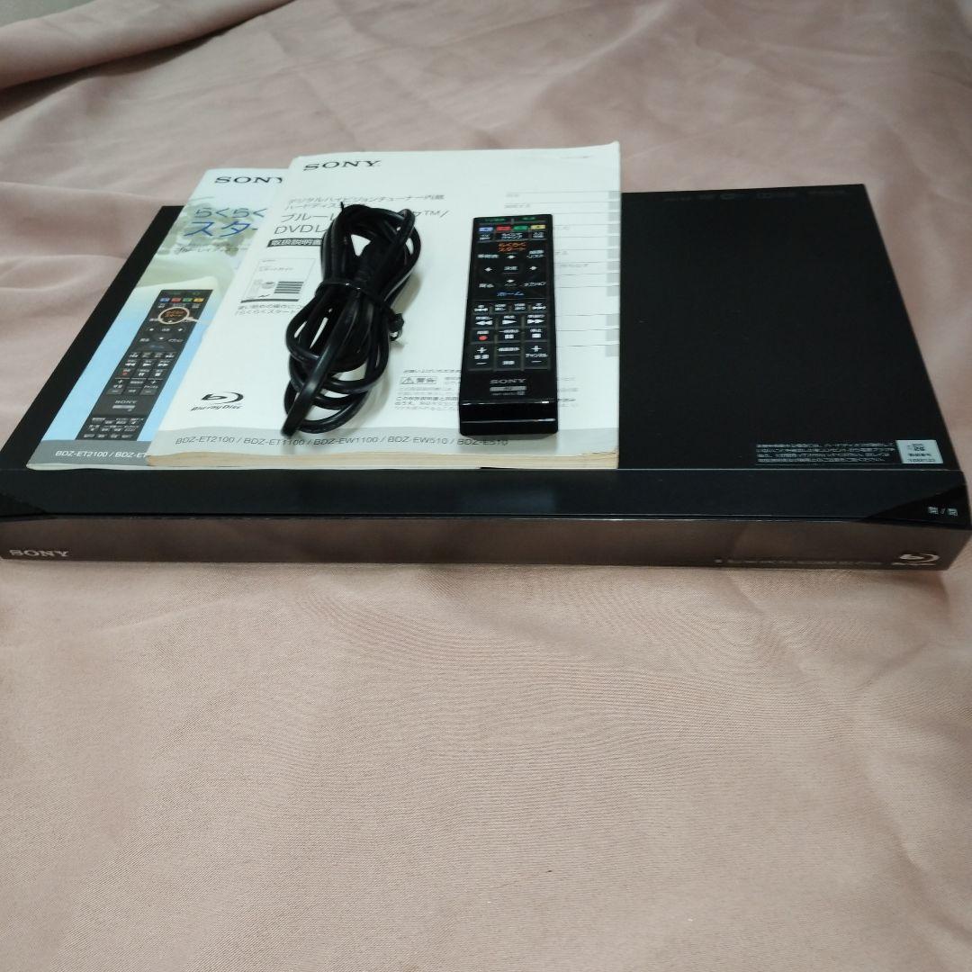 ソニー　ブルーレイレコーダー　BDZ−ET1100　3番組同時録画　中古