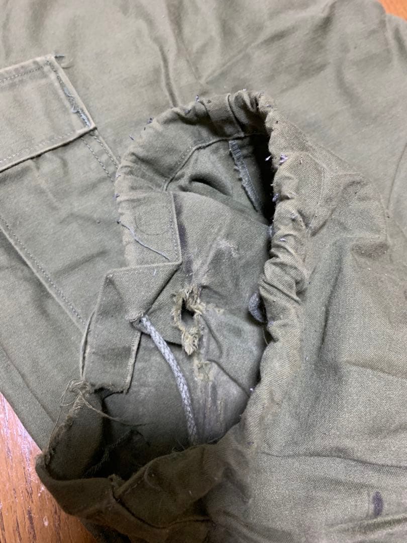 【のび】70s 米軍実物 US ARMY M65 カーゴパンツ　ミリタリー