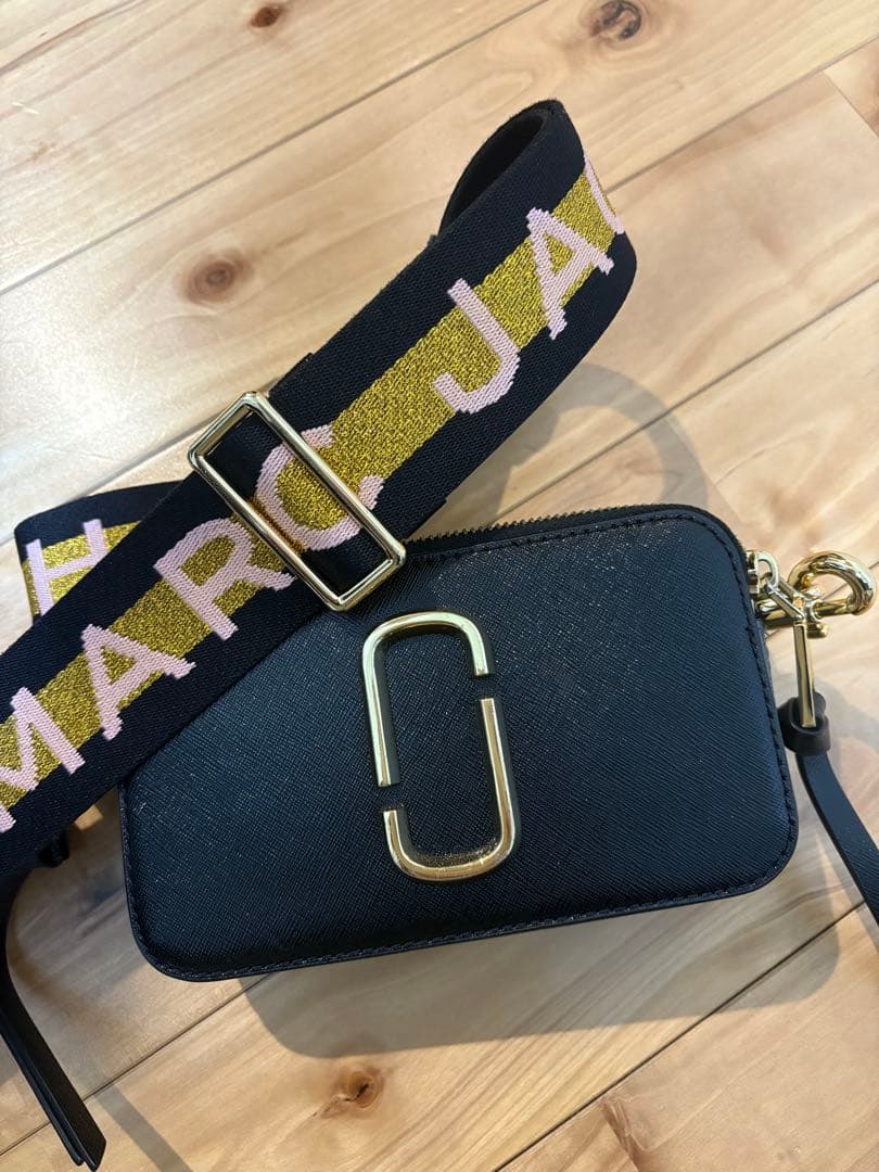 Marc Jacobs ブラックショルダーバッグ　袋あり