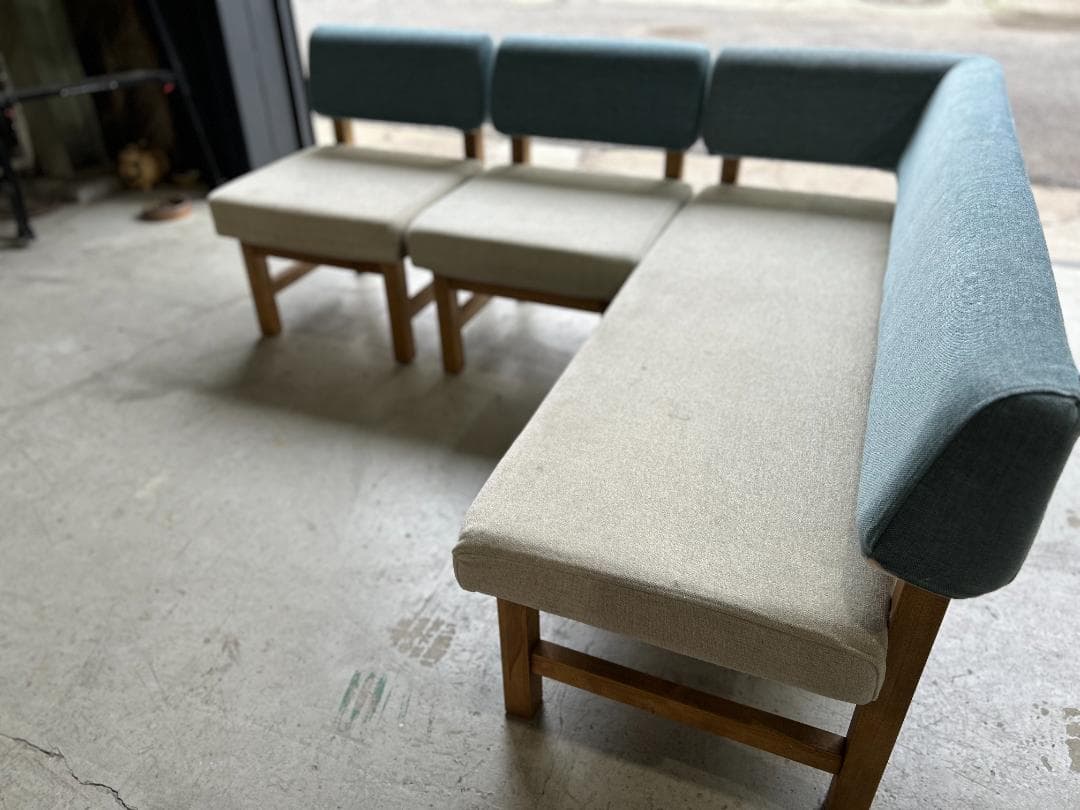 美品｜クラッシュゲート / メレ ダイニングソファ｜関家具 / nora.