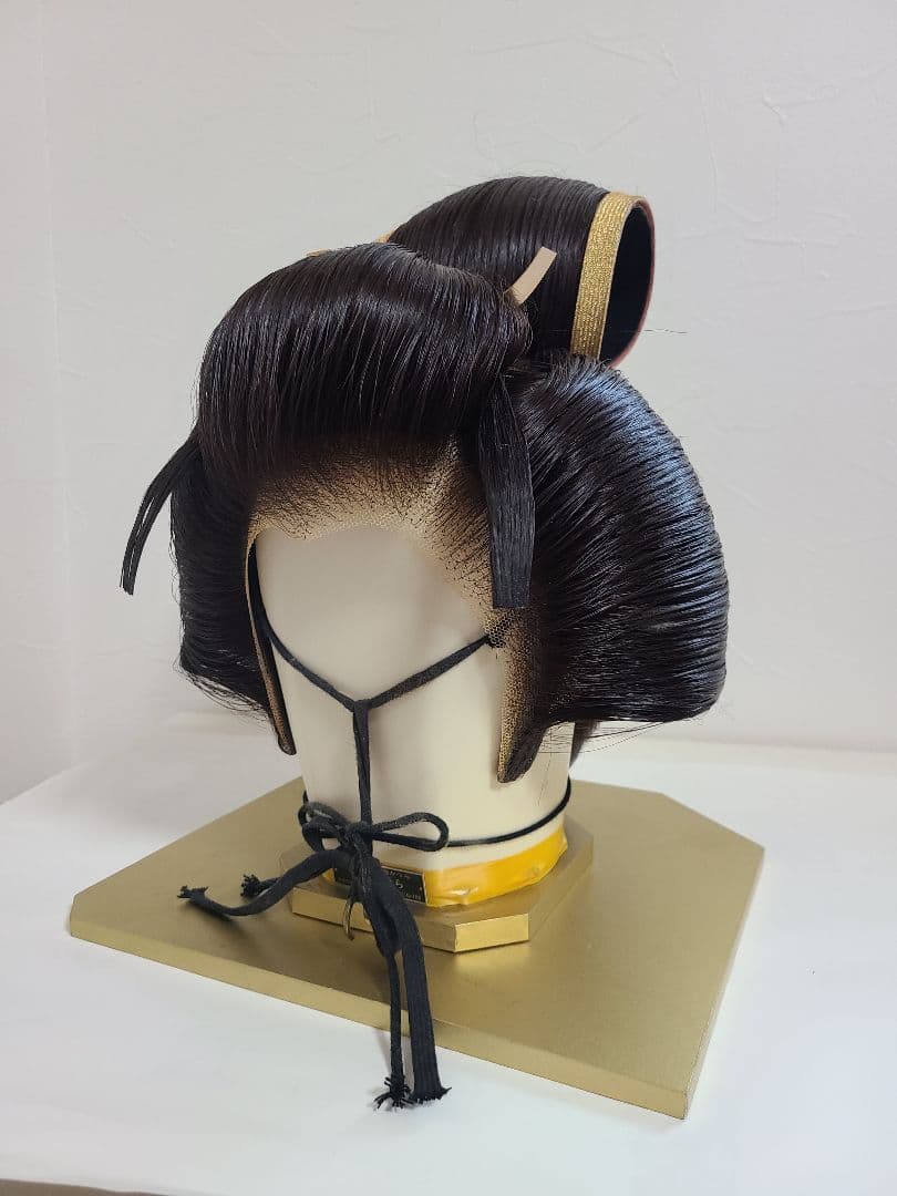 ダイゴロ　花嫁かつら・かんざし4点セット　専用ケース付き