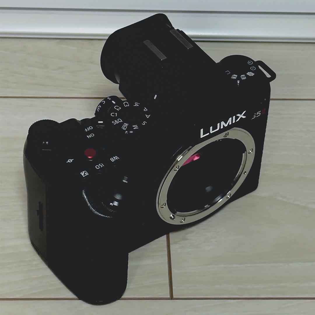 LUMIX S5II DC-S5M2W ダブルレンズキット極少シャッター254回
