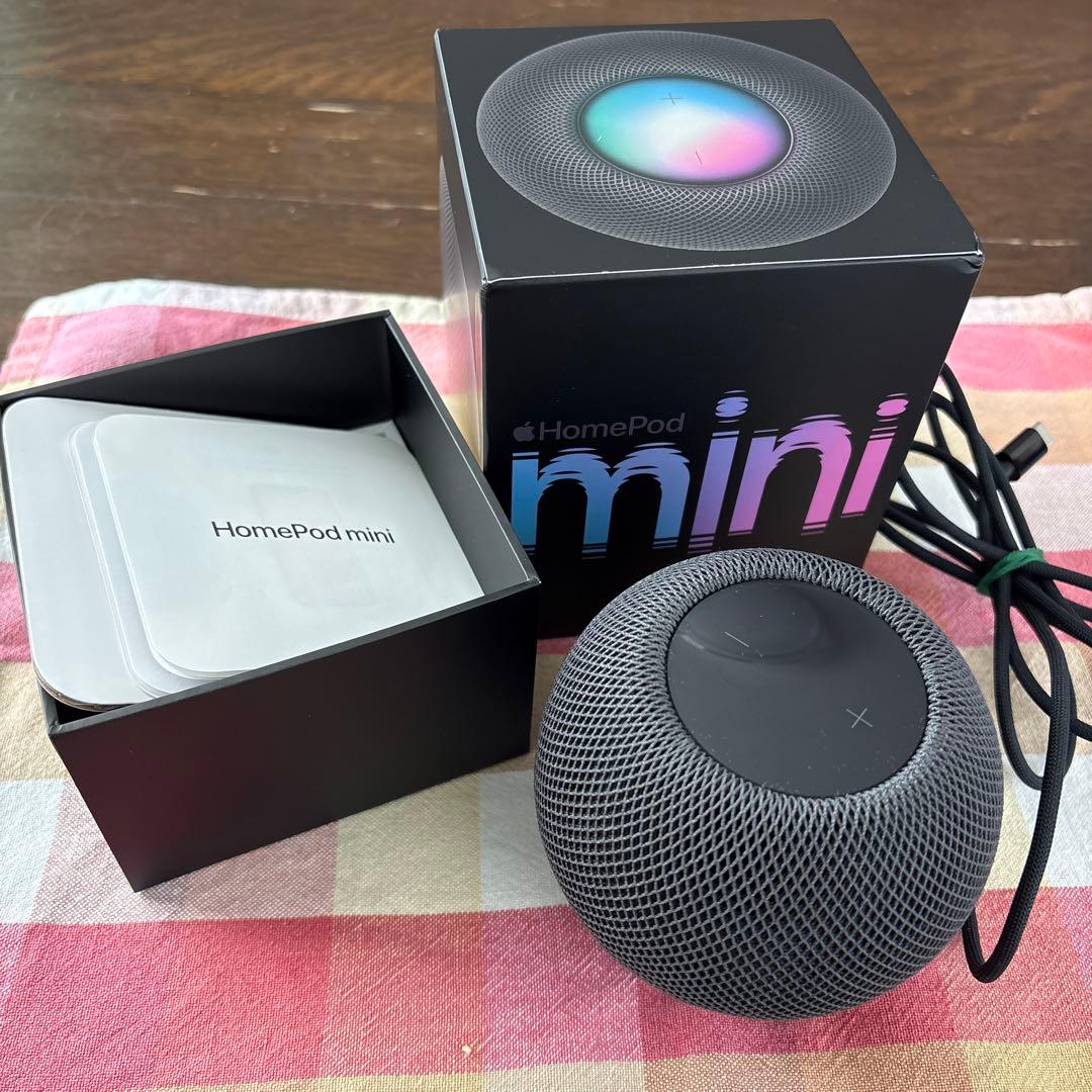 【美品】Apple pod mini スペースグレー