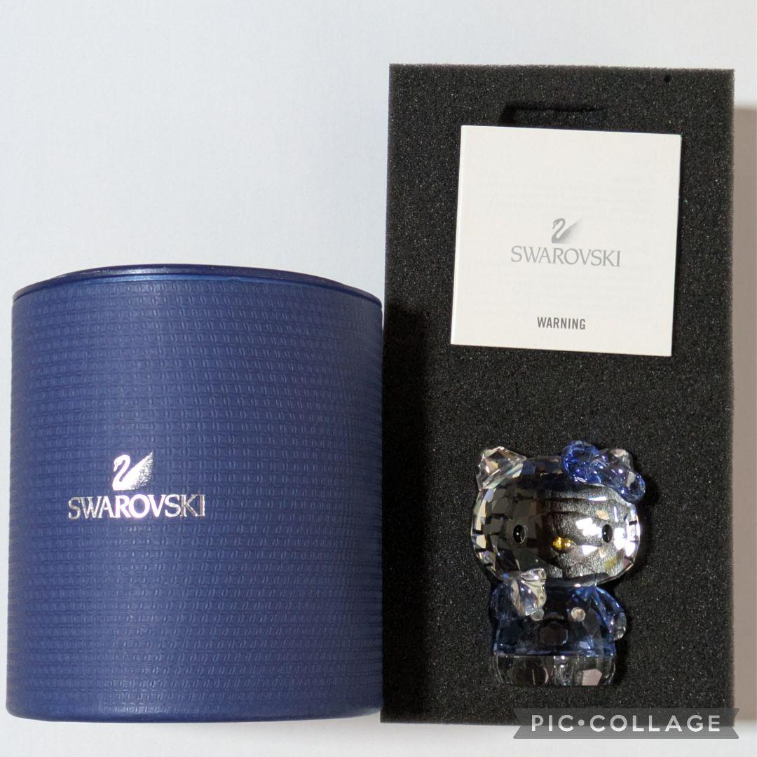 【希少】スワロフスキー　SWAROVSKI　キティ　置物
