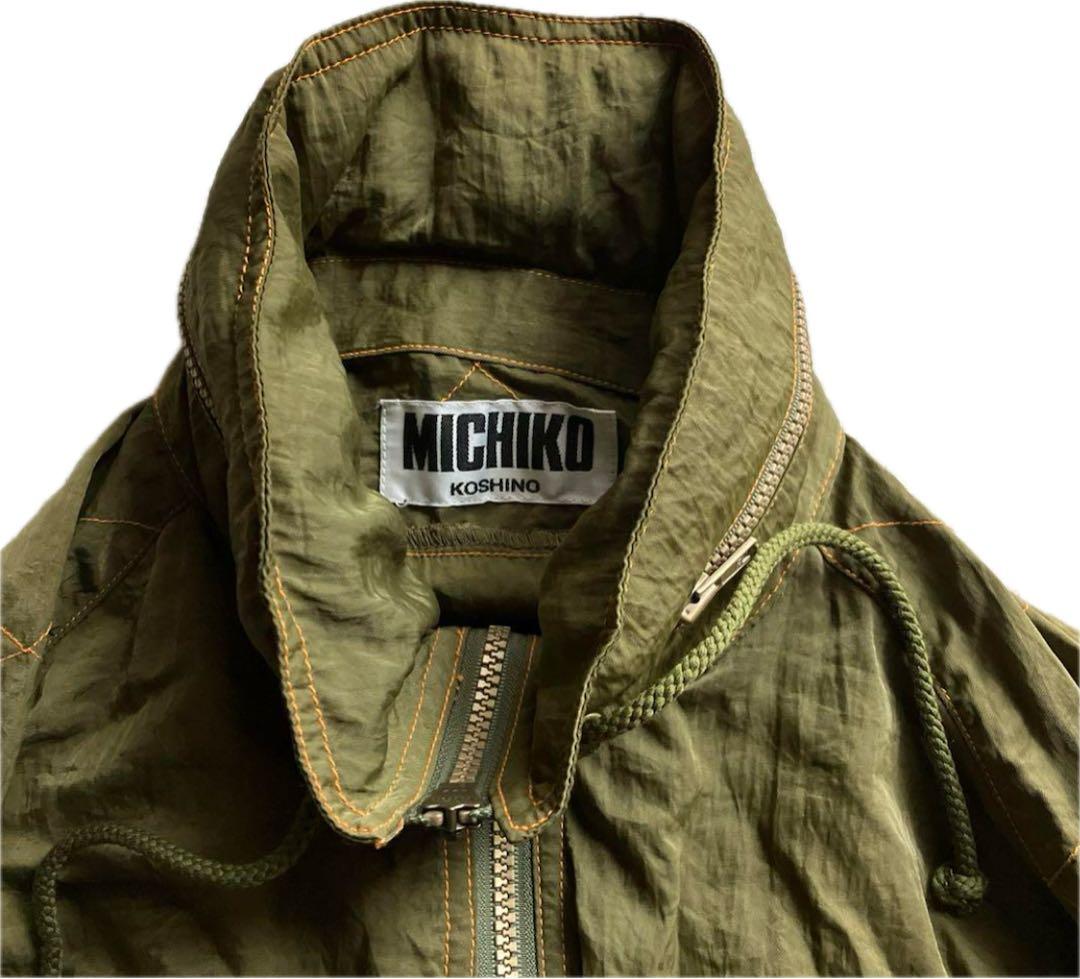 vintage MICHIKO KOSHINO ミリタリーデザイン コート
