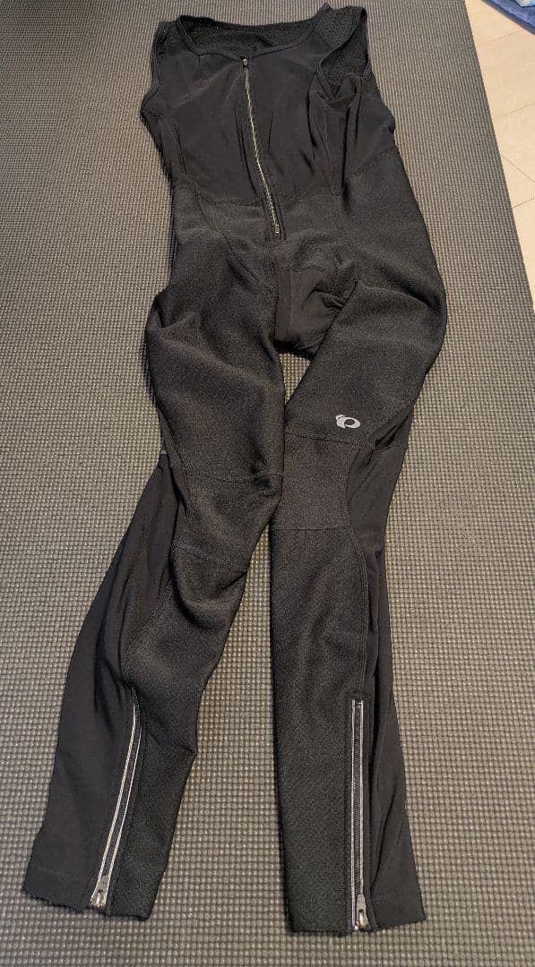 パールイズミ　ウィンドブレーク ビブ タイツMサイズ