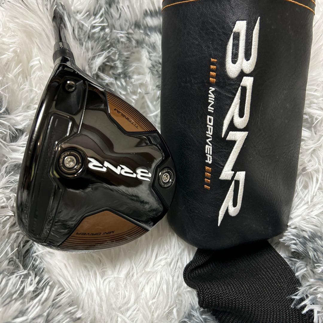 テーラーメイド中古ミニドライバー　バーナー　ヘッドカバー付き