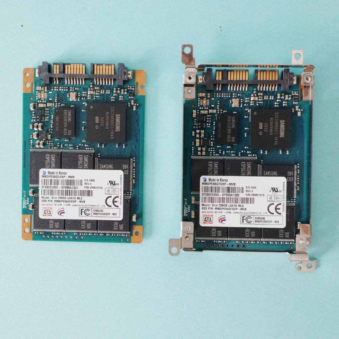 【大容量】Samsung SSD 256GB x 2