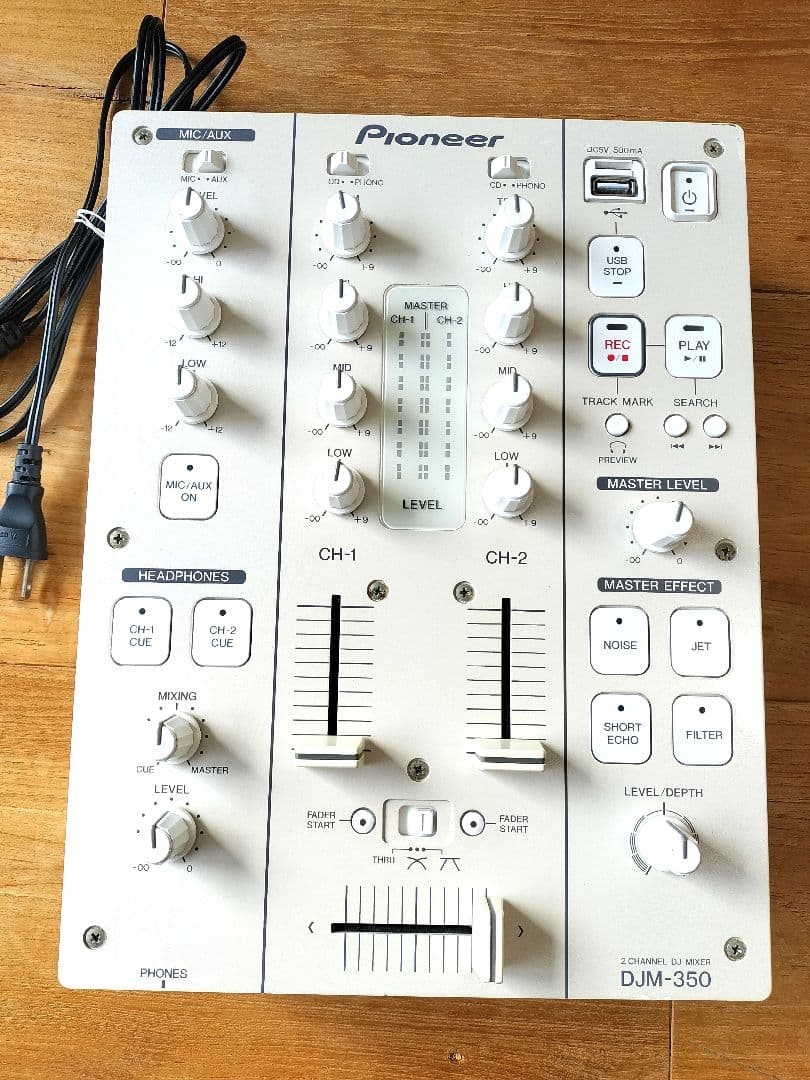 Pioneer パイオニア DJM-350 DJミキサー 動作確認済 レアカラー