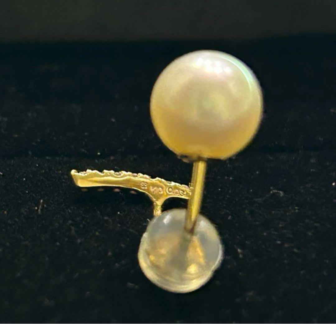 hirotaka ダイヤモンド　パール　ピアス