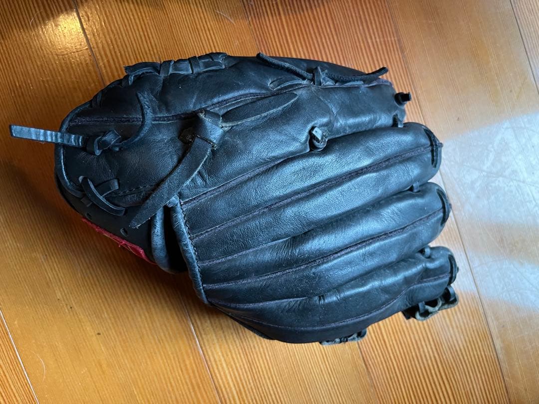 ミズノ グローバルエリート ブラックグローブ 右投げ用　他3品セット