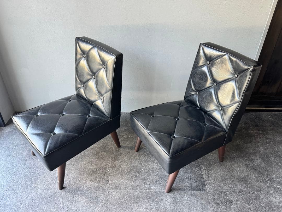 karimoku カリモク60 2脚　カフェチェア　1シーターチェア