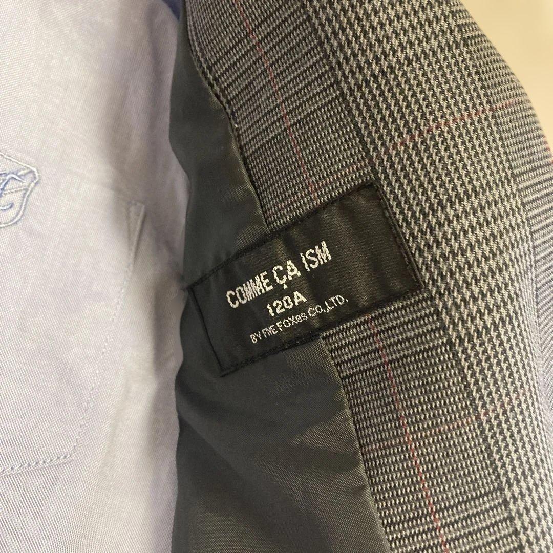 【美品】COMME CA ISM コムサイズム スーツ 120 4点 卒園入学