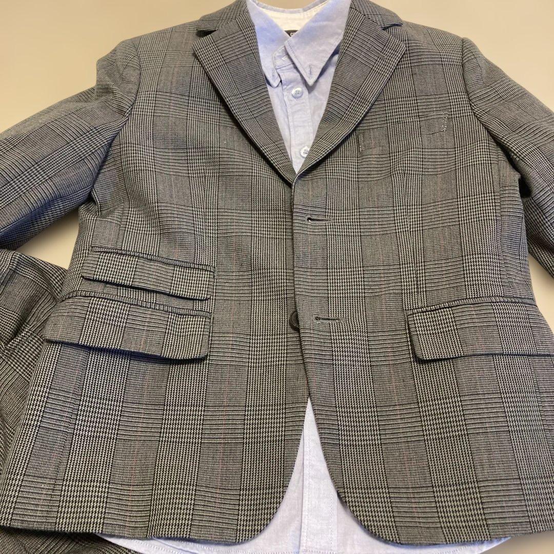 【美品】COMME CA ISM コムサイズム スーツ 120 4点 卒園入学