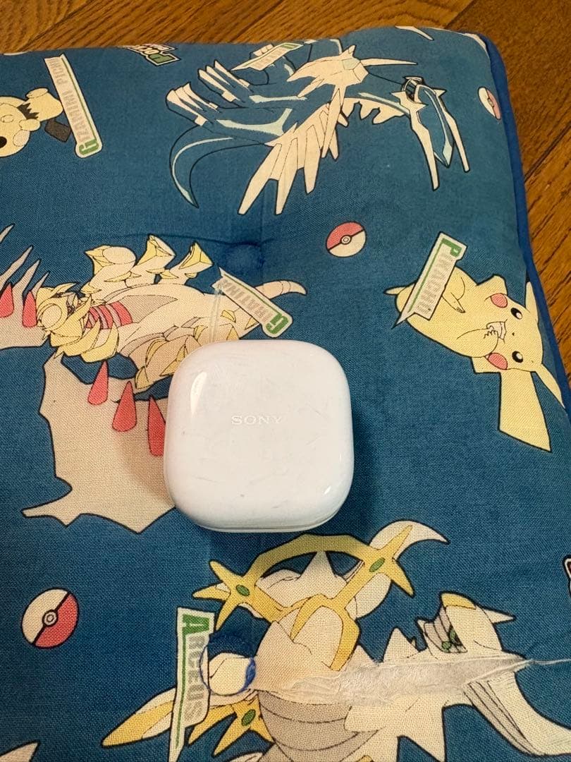 SONY ワイヤレスイヤホン ホワイト 充電ケース付き