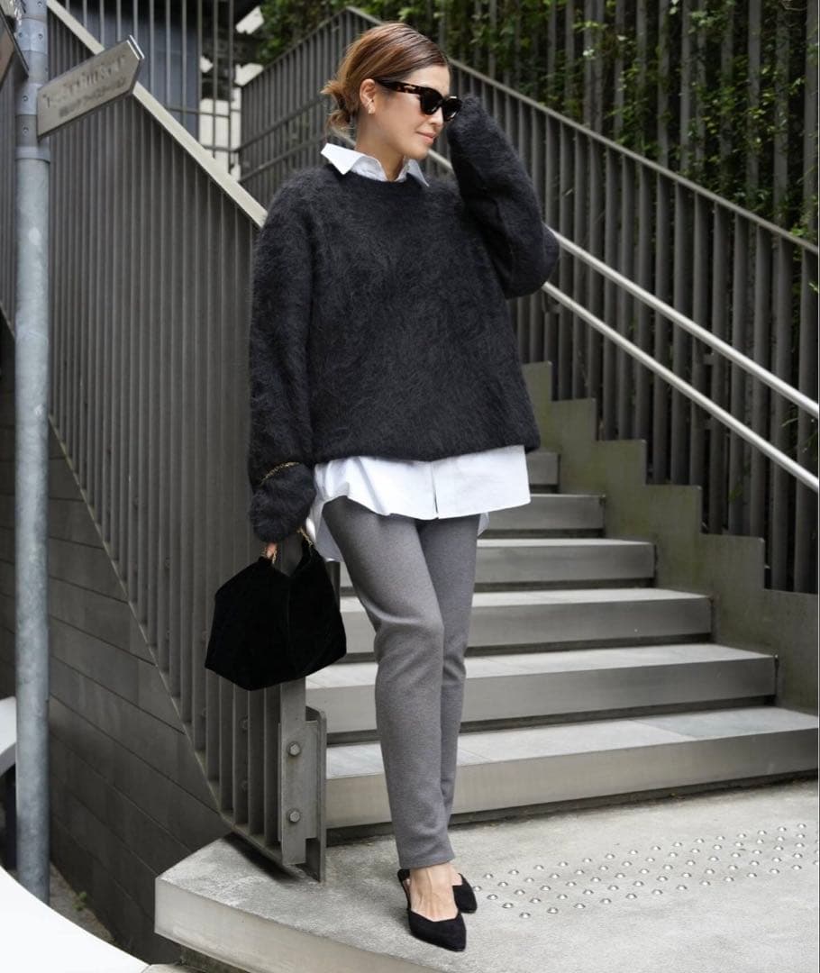 新品タグ付き★Deuxieme Classe Warm Zip レギンス パンツ