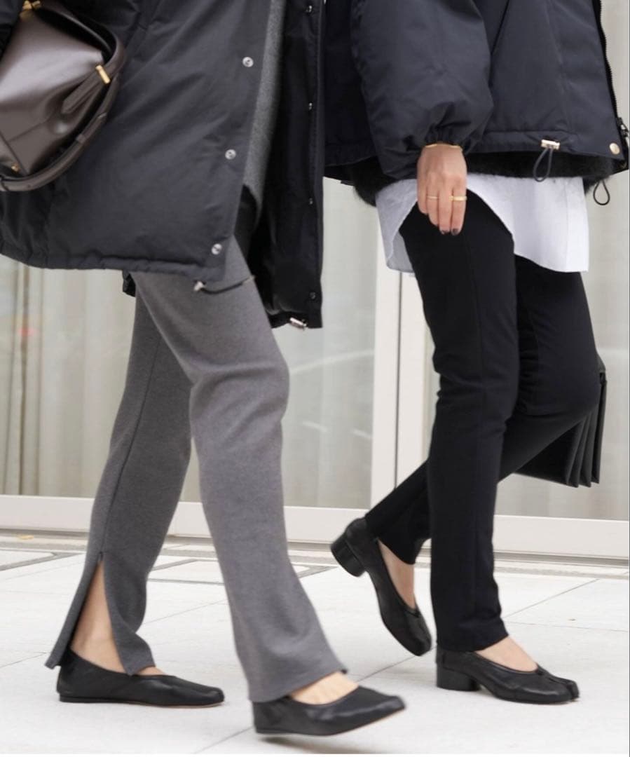 新品タグ付き★Deuxieme Classe Warm Zip レギンス パンツ