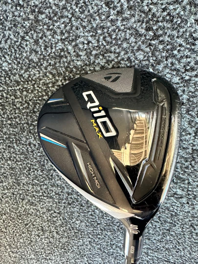 テーラーメイド　Qi10 MAX 5W ベンタスTRブラック 6S 即日発送可能