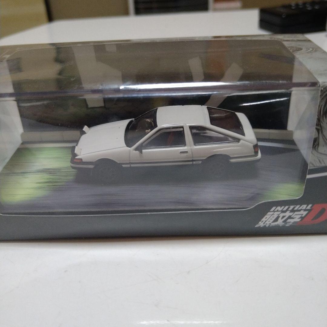 n*g様 頭文字D　スプリンタートレノミニカー3台セット 藤原拓海フィギュア付