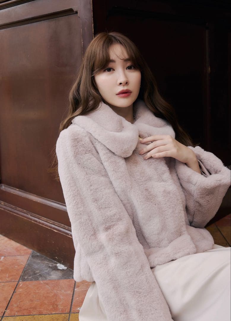 【Herlipto】Winter Love Faux Fur Coat