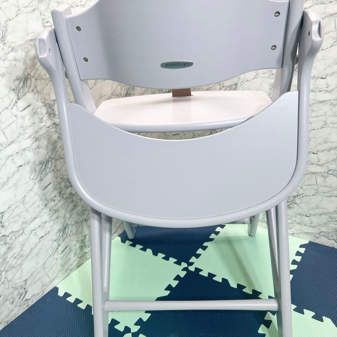 大和屋 アッフルチェア ハイチェ 椅子 ベビー テーブル ガード付き