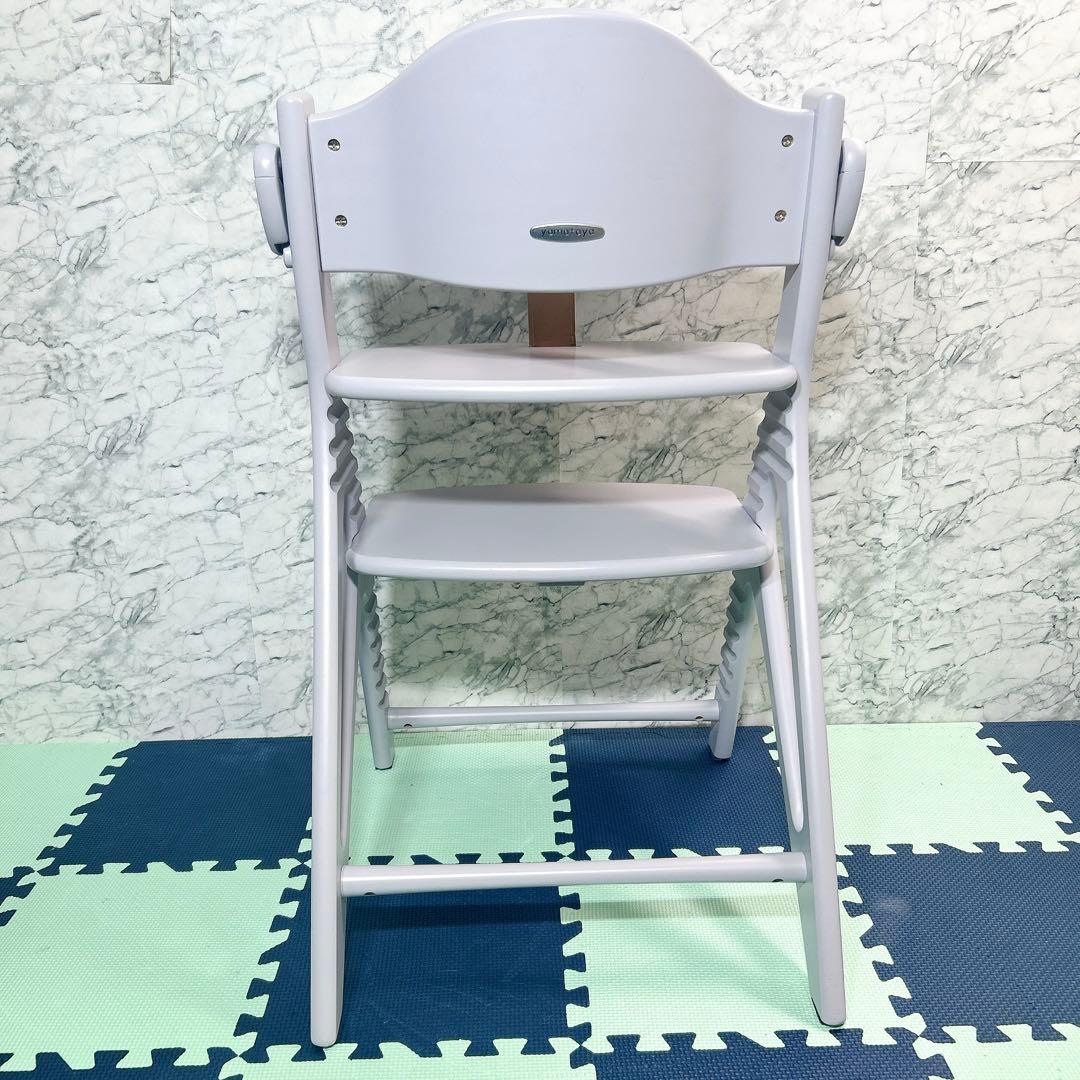 大和屋 アッフルチェア ハイチェ 椅子 ベビー テーブル ガード付き