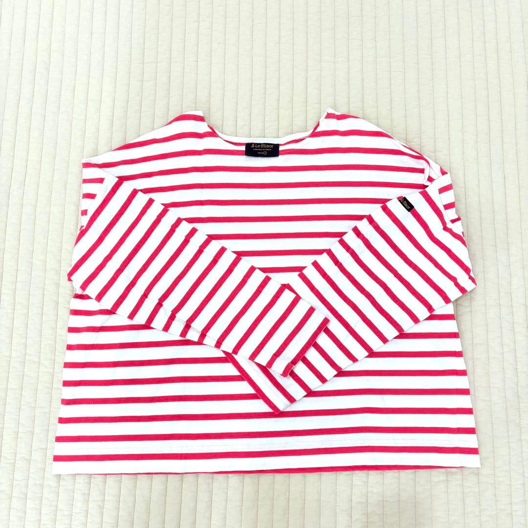 マヴーノ　別注　Le minor 長袖Tシャツ ピンク　美品