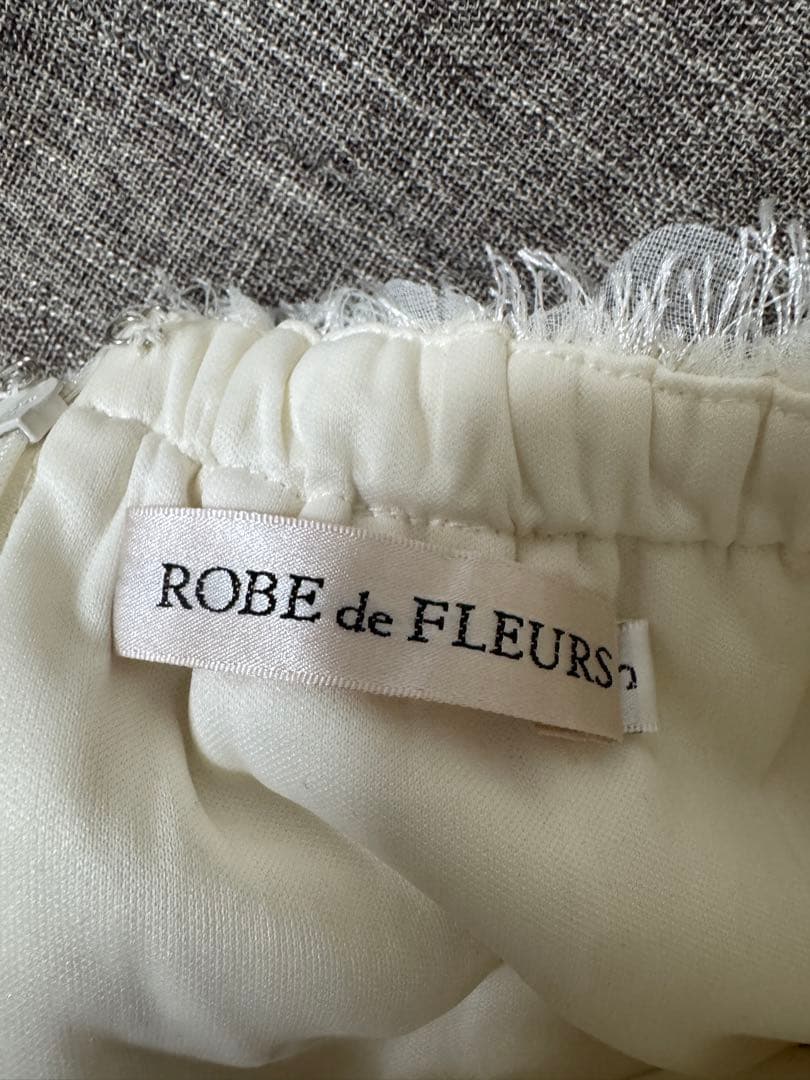 ROBE de FLEURS オフショルダードレス S