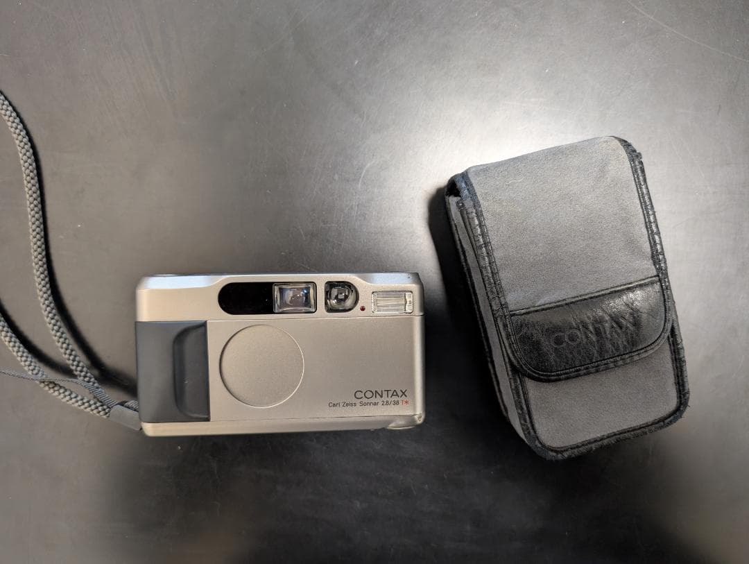 Contax T2 チタンシルバー フィルムカメラ