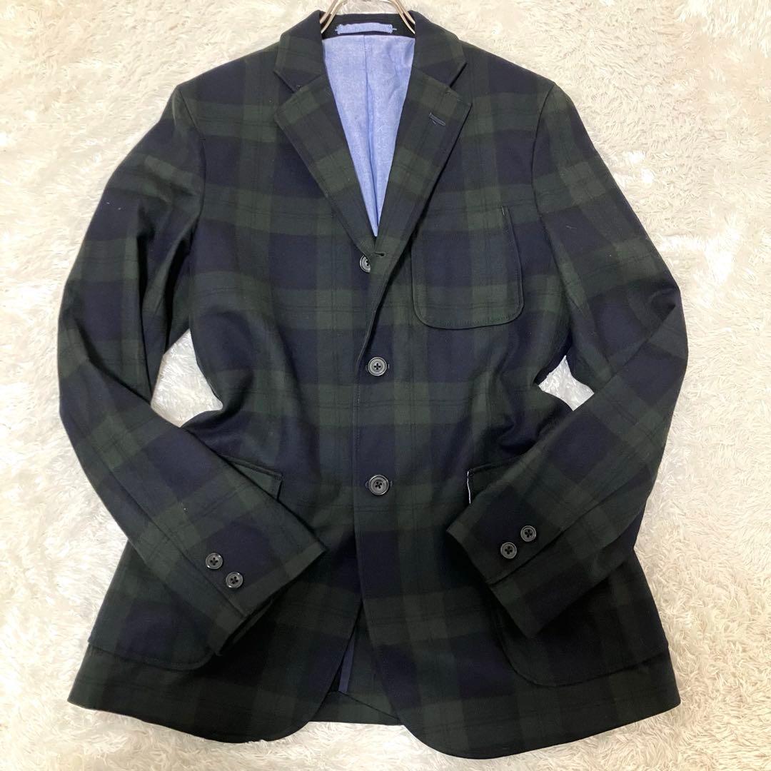 S*O様 極美品✨ BEAMS+ ブラックウォッチ フランネル テーラードジャケ