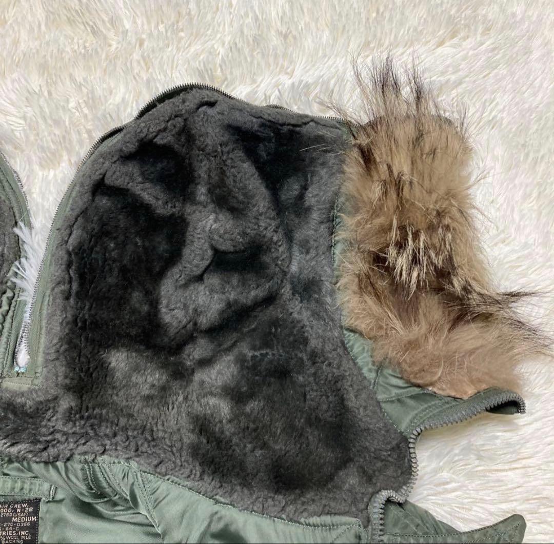 実物　希少　黒タグ　アルファインダストリーズ　N-2B 1964年度　M