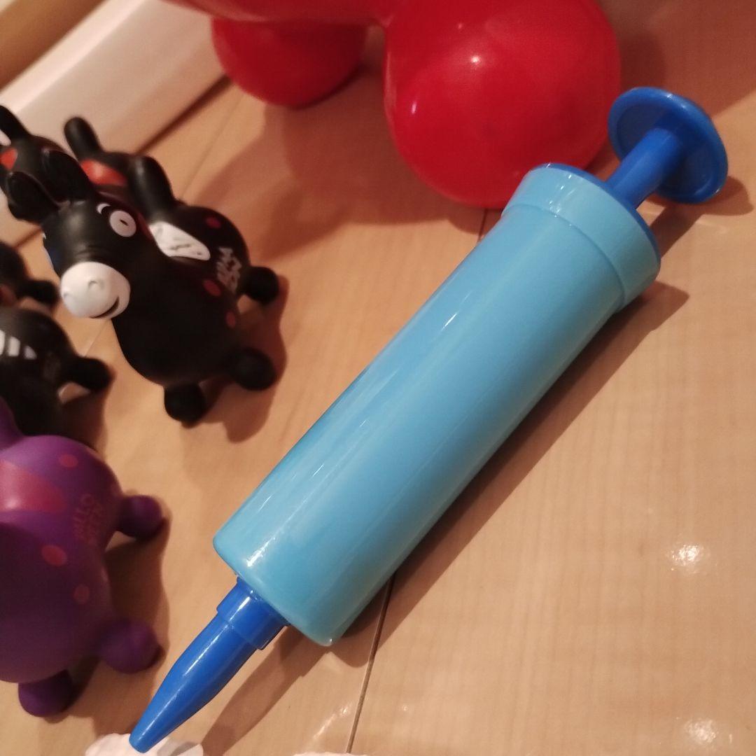 RODY ホッピング 大　中　小　超小合計27体　空気入れ　ロッキング台座付き