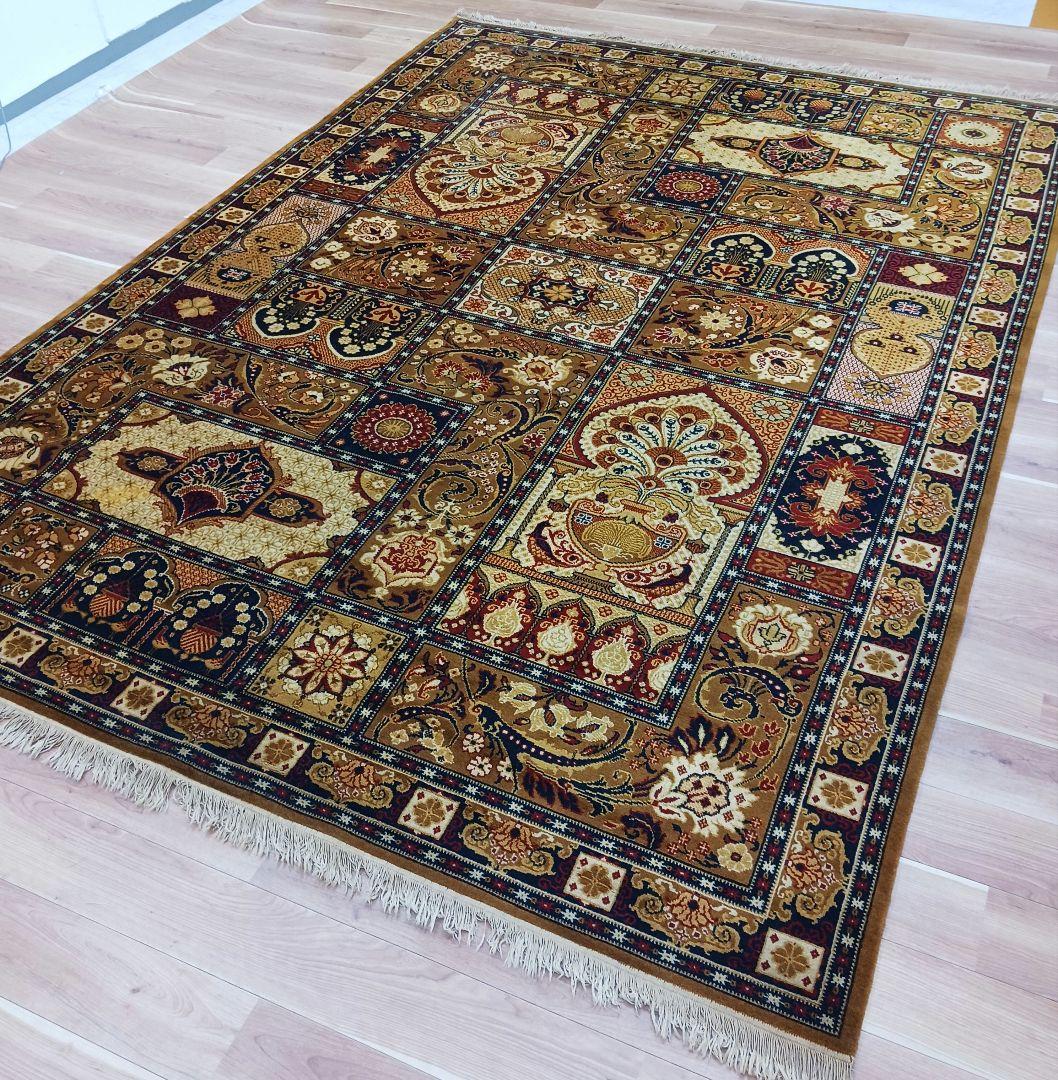 ドイツ製 ウィルトン織絨毯 純毛 ウール 大判カーペット240×340㎝