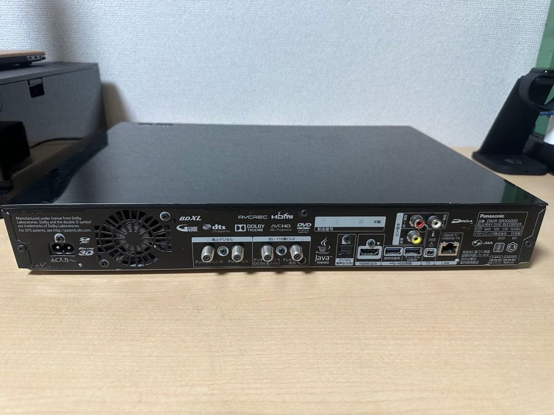 K*望様 Panasonic ブルーレイレコーダー DMR-BRX6000
