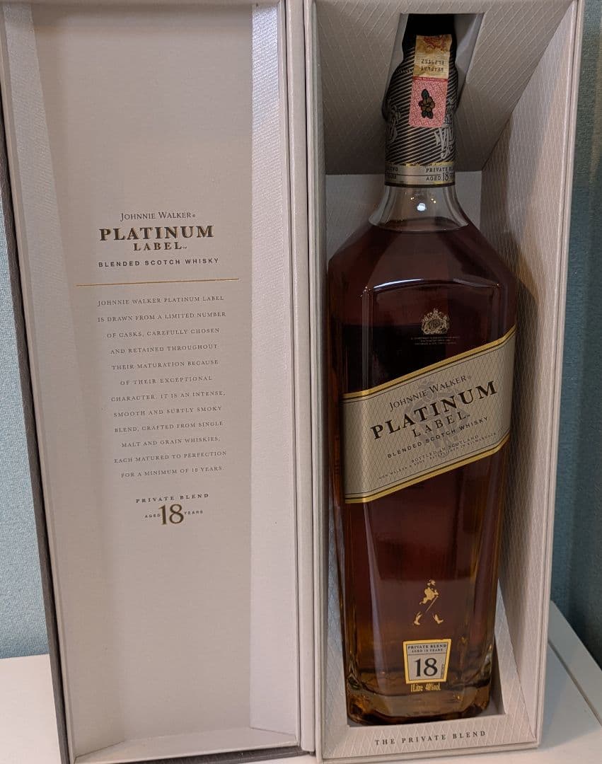 JOHNNIE WALKER ジョニーウォーカー 18年 プラチナムラベル