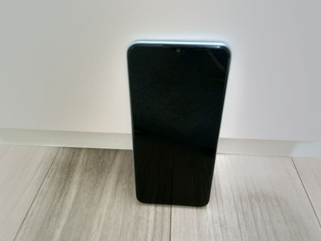 OPPO A77 ブルー SIMフリー 美品