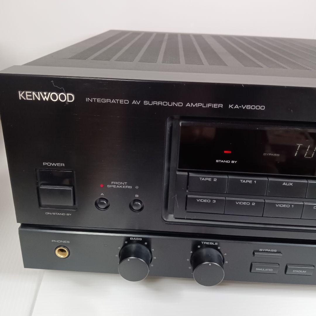 【音出しOK】KENWOOD KA-V6000 AVサラウンド ステレオ アンプ
