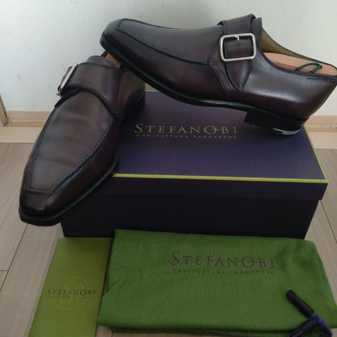 【最終価格】STEFANOBI モンクストラップシューズ