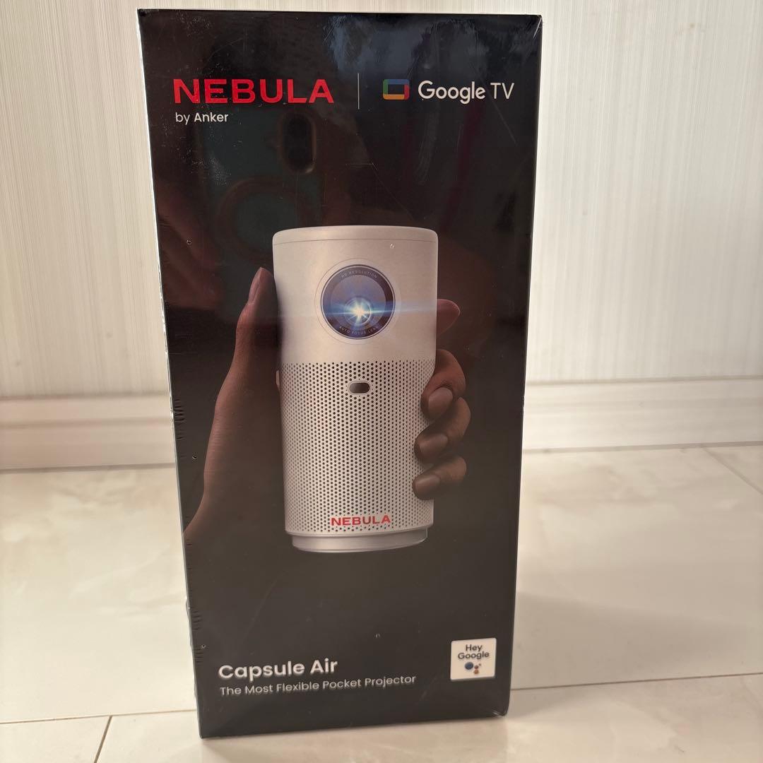 【新品未使用、未開封品】Anker Nebula Capsule Airホワイト