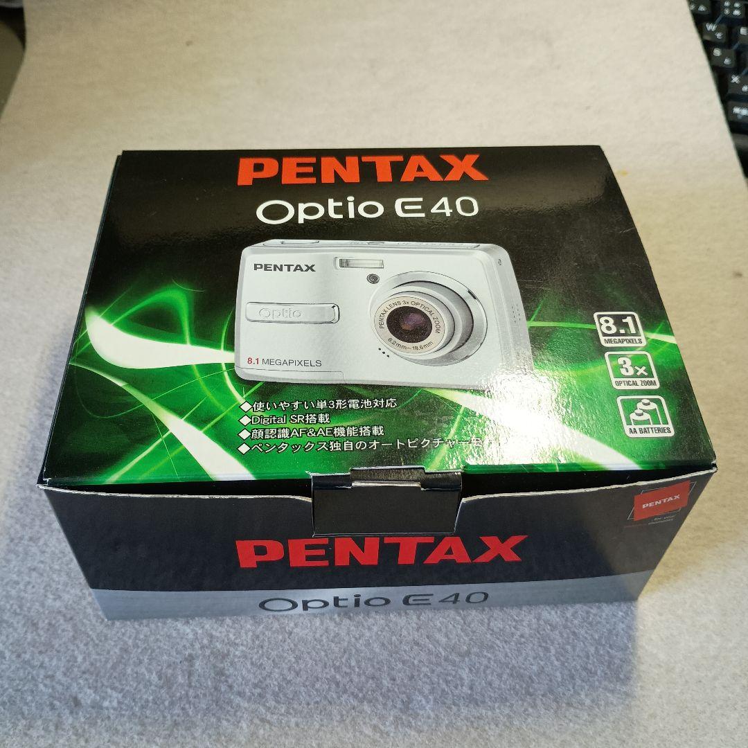 【便利な単三電池で使用可】ペンタックス Optio E40 3x 元箱付き