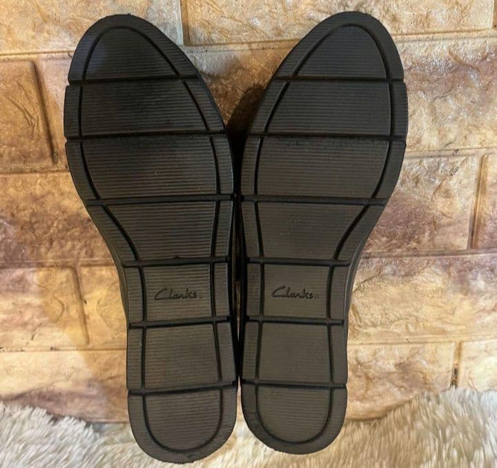 Clarks ブラック ローファー EUR38(23.5㎝)