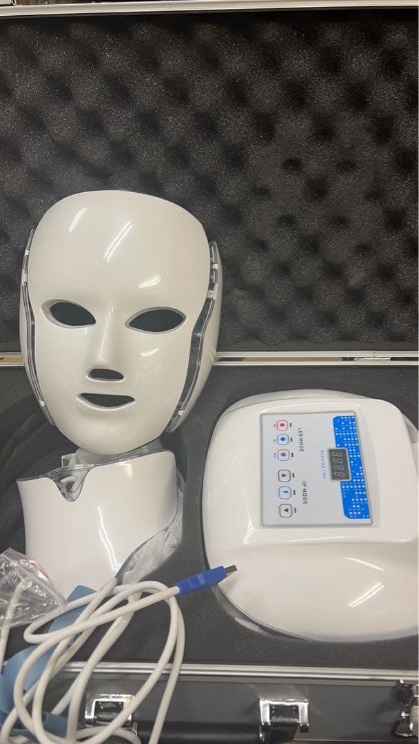 ホームケア美容機器 LEDマスク美顔器 首ユニット付き 弘洋株式会社