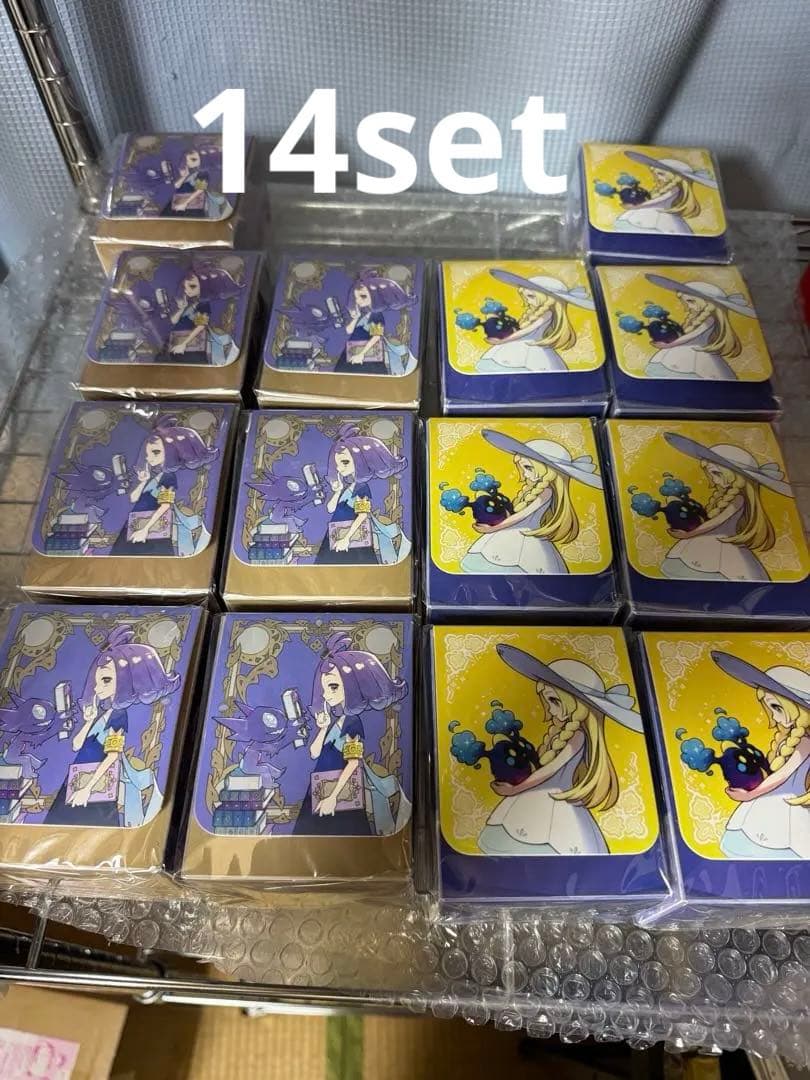 ポケモン　リーリエ アセロラ デッキケース デッキシールド 14set