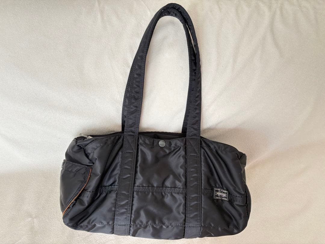 The North Face 黒 ドラムバッグ