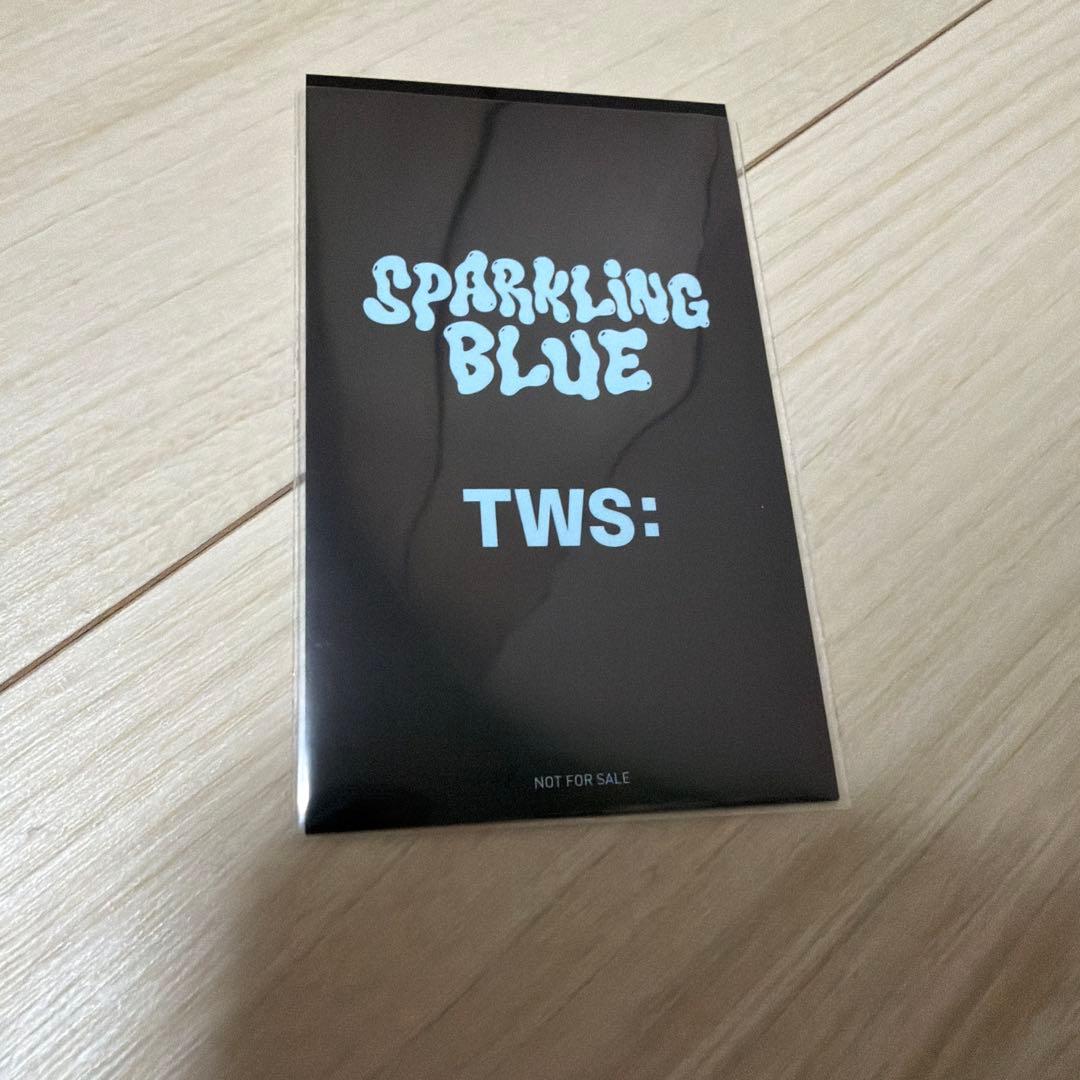 TWS ジフン　sparkling blue ユニバ　トレカ