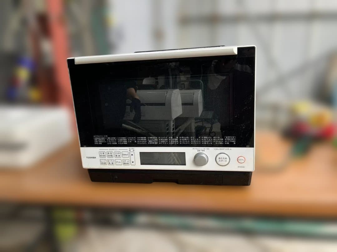 東芝 電子レンジ レンジ 50/60㎐共用 ER-WD100(W) 2022年製