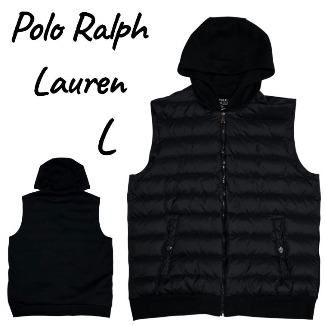 【極美品】Polo Ralph Lauren★ダウンベストL