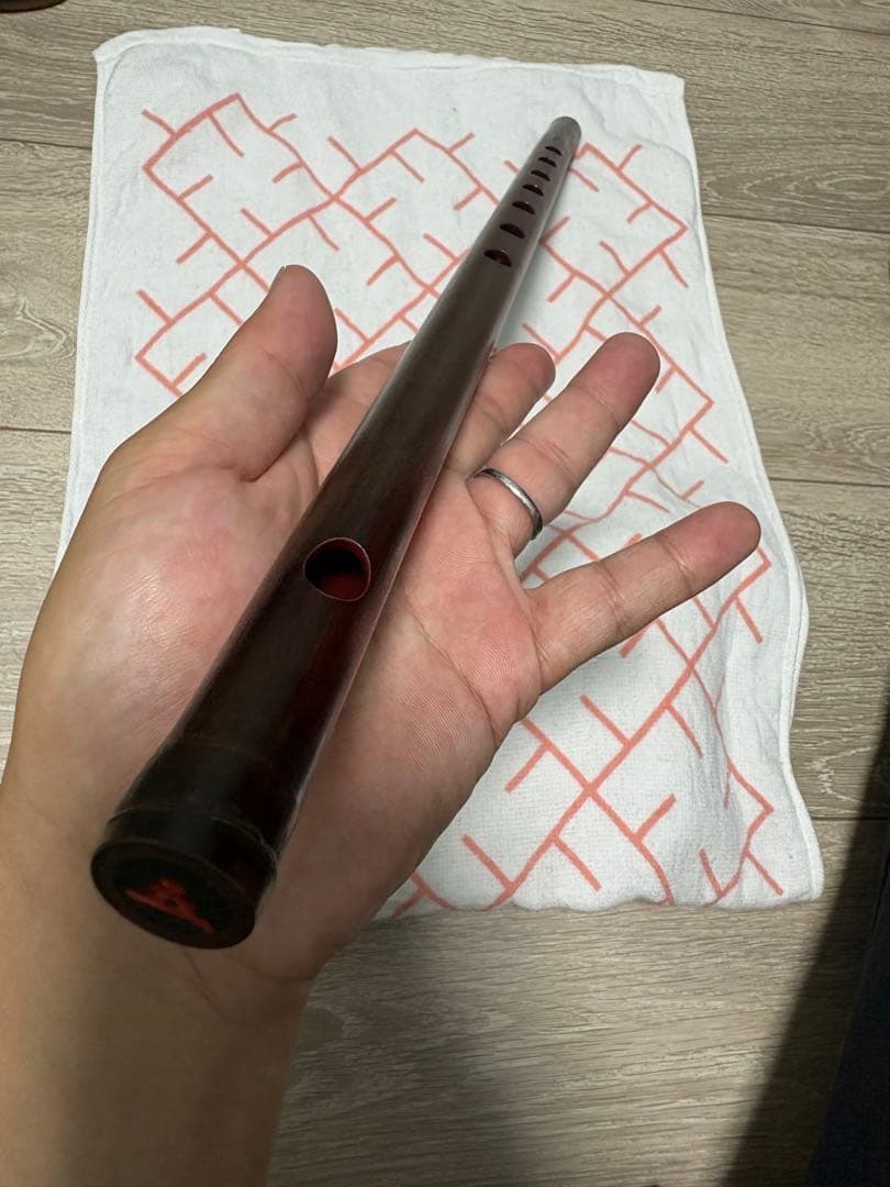 煤竹 篠笛 古典調 五本調子 希少